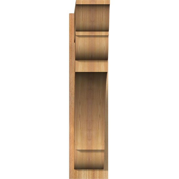 Olympic Traditional Rough Sawn Outlooker, Western Red Cedar, 8W X 34D X 34H